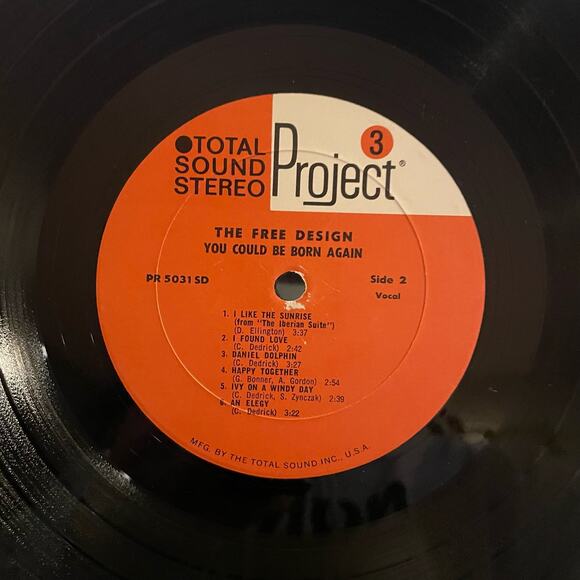 The Free Design - You Could Be Born Again LP vintage vinyl - Picture 6 of 6